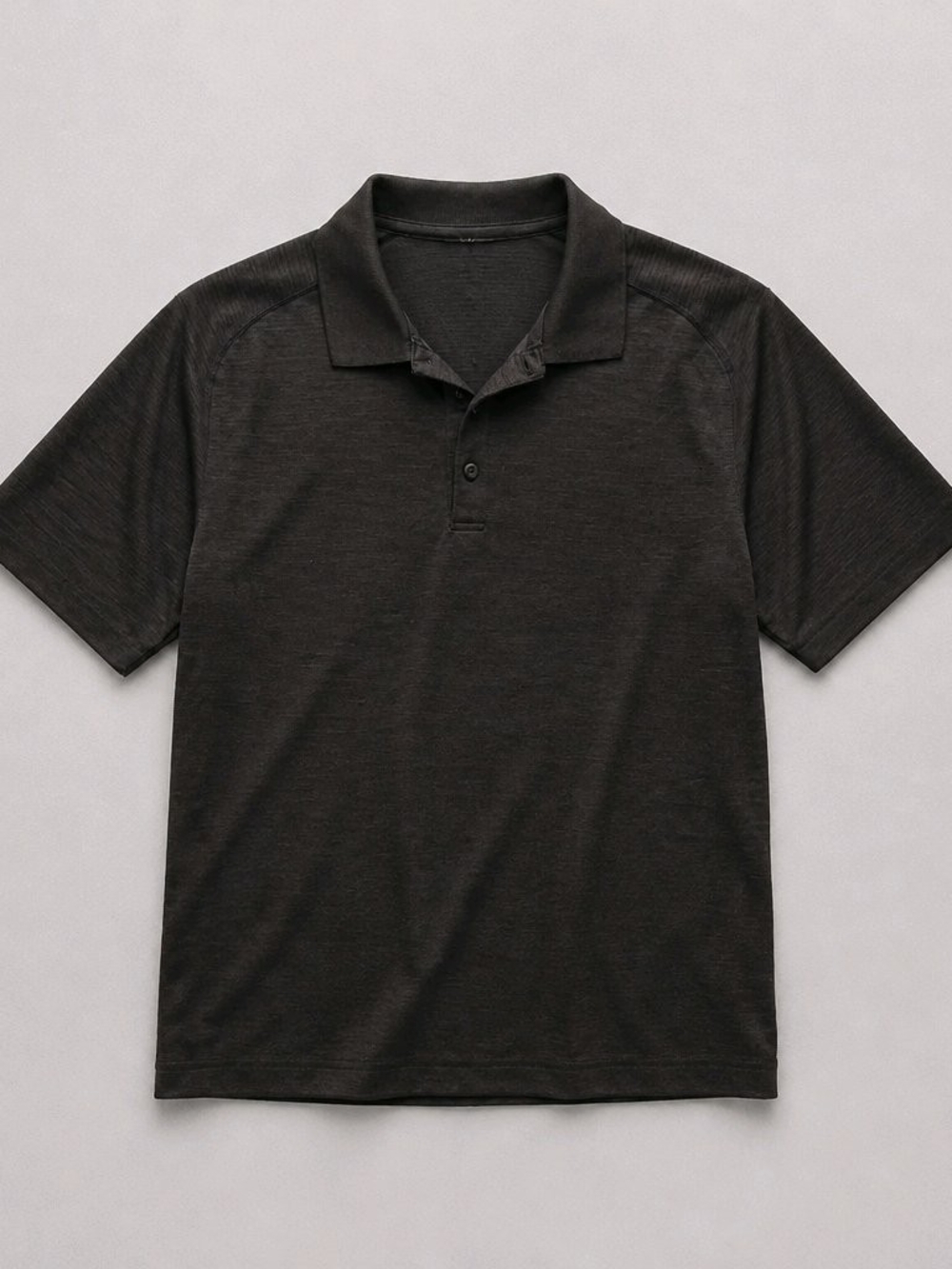 lululemon athletica Men's Charcoal Black Polo